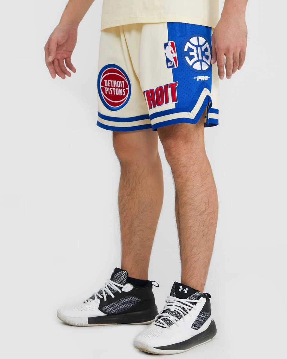 Pro Standard - Detroit Pistons Retro Classic Dk 2.0 Short - Image 3