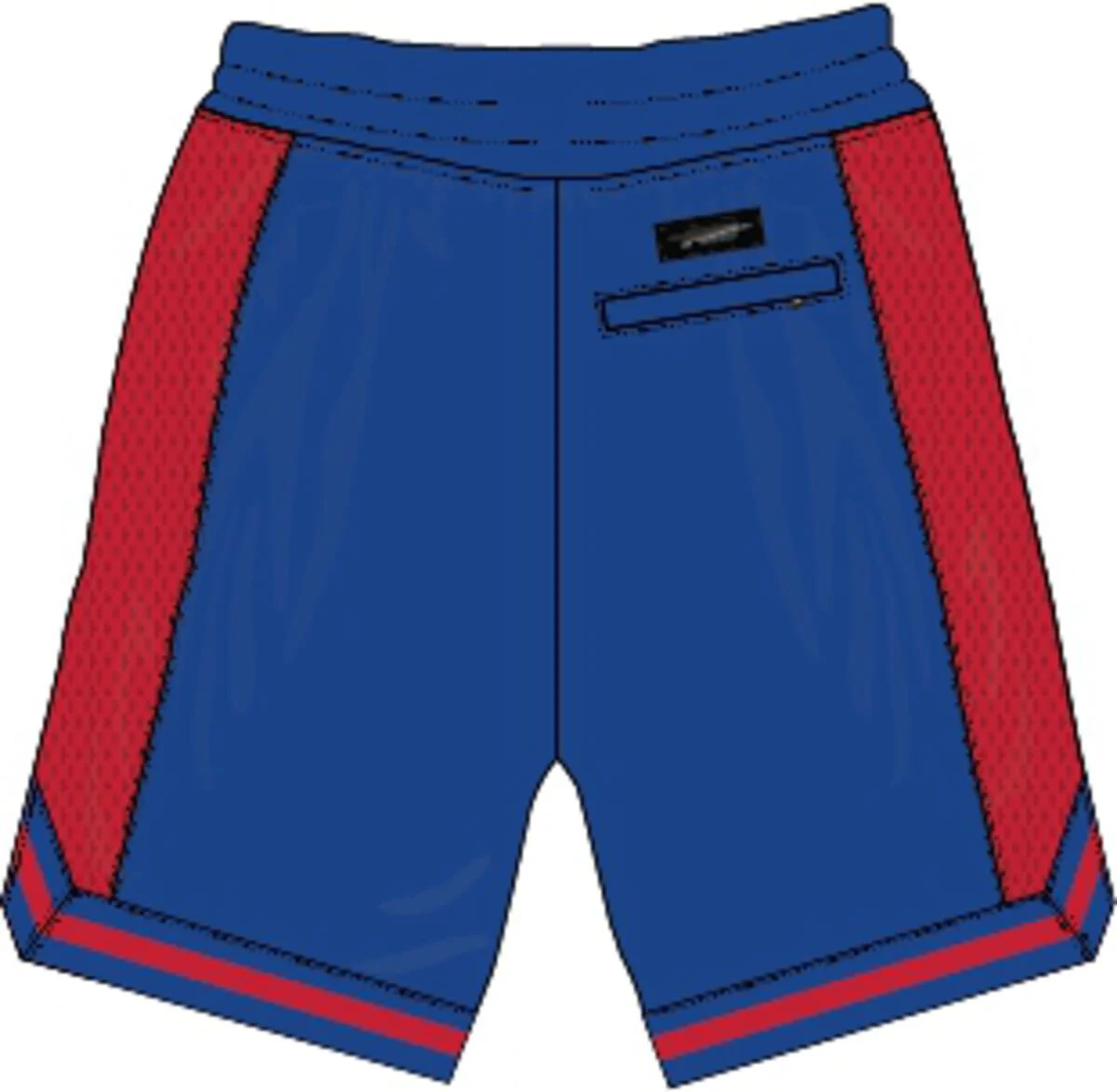 Pro Standard - Detroit Pistons Retro Classic Dk 2.0 Short - Image 6