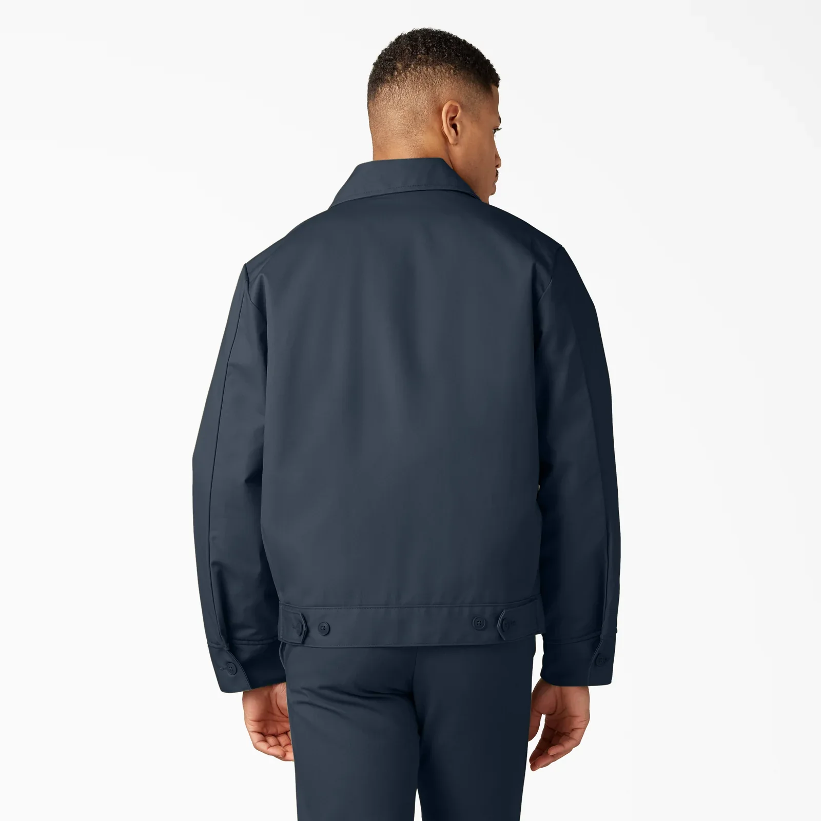 DICKIES MENS INSULATED EISENHOWER JACKET(TJ15)- DARK NAVY-DN - Image 3