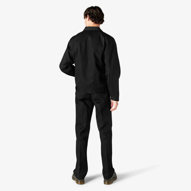DICKIES MENS INSULATED EISENHOWER JACKET (TJ15)- BLACK - Image 4