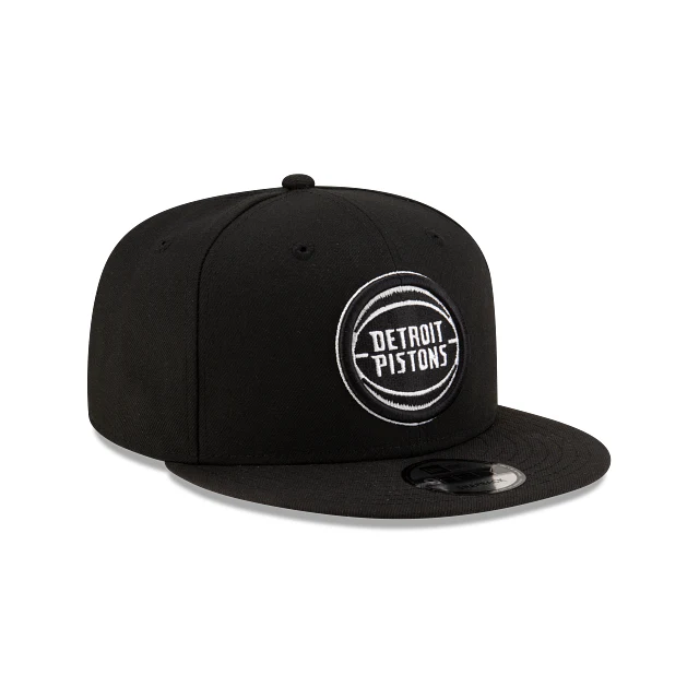 NEW ERA NBA BASIC 950 BLACK WHITE DETPIS - Image 3