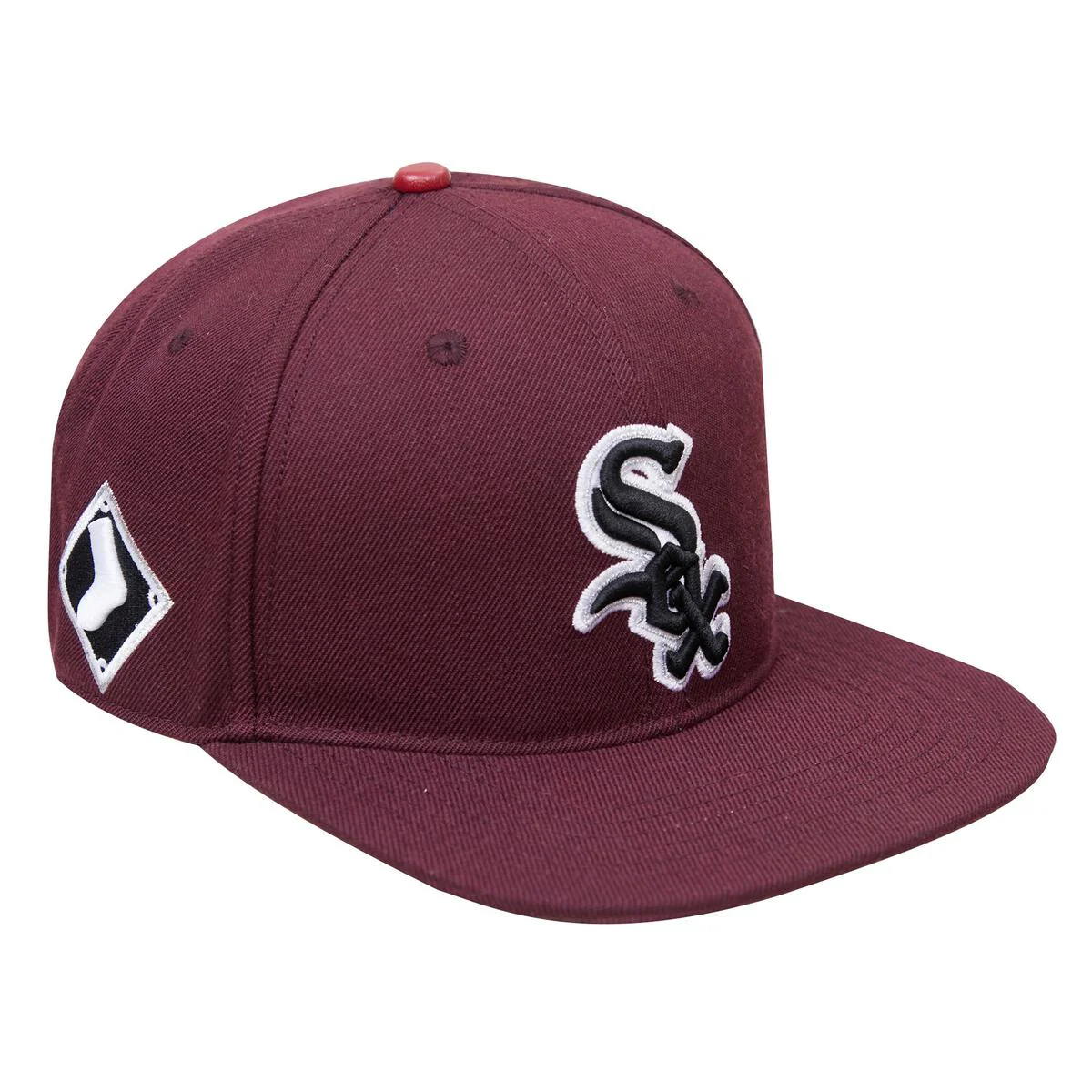 Pro Standard - Chicago White Sox Classic Chenille Wool Snapback Hat - Image 11