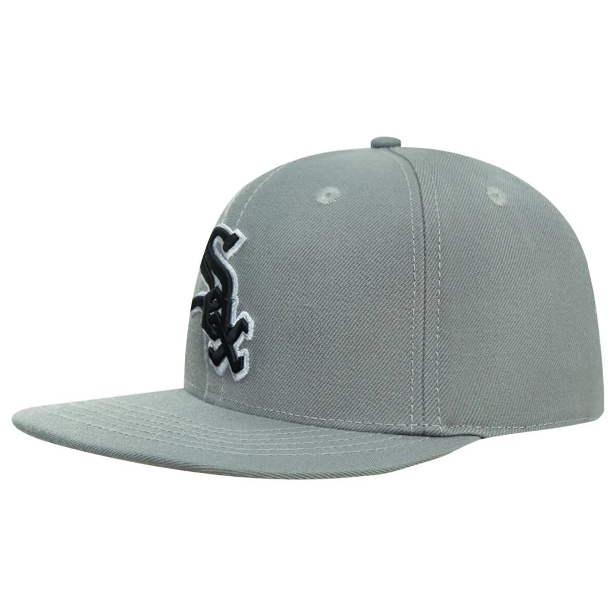 Pro Standard - Chicago White Sox Classic Chenille Wool Snapback Hat - Image 4