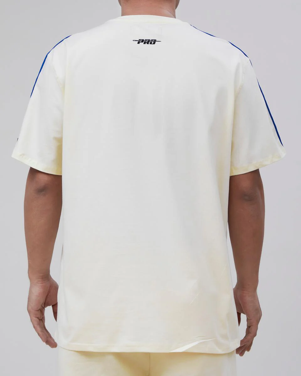 Pro Standard - Detroit Pistons Retro Classic Sj Striped Tee - Image 4