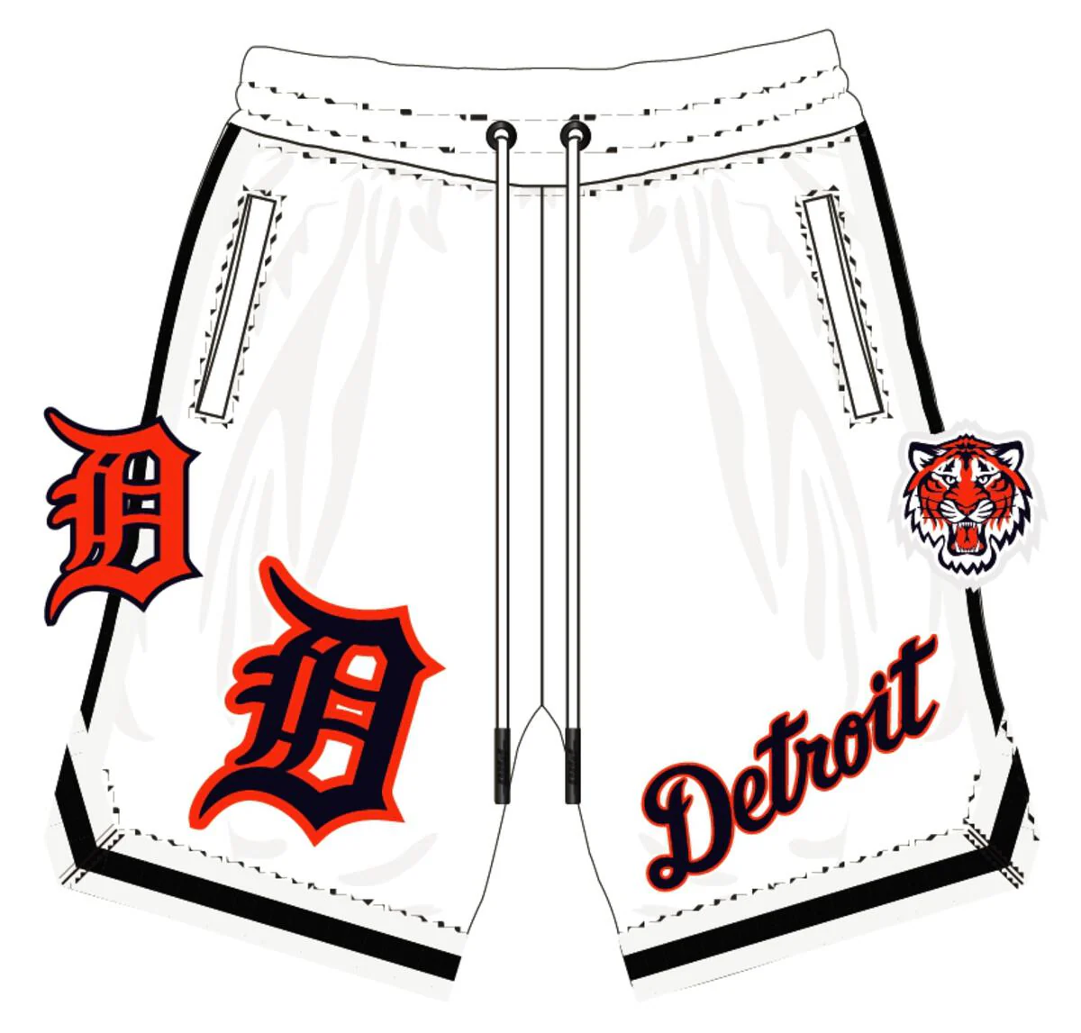 Pro Standard - Detroit Tigers Logo Pro Team Short - Image 6