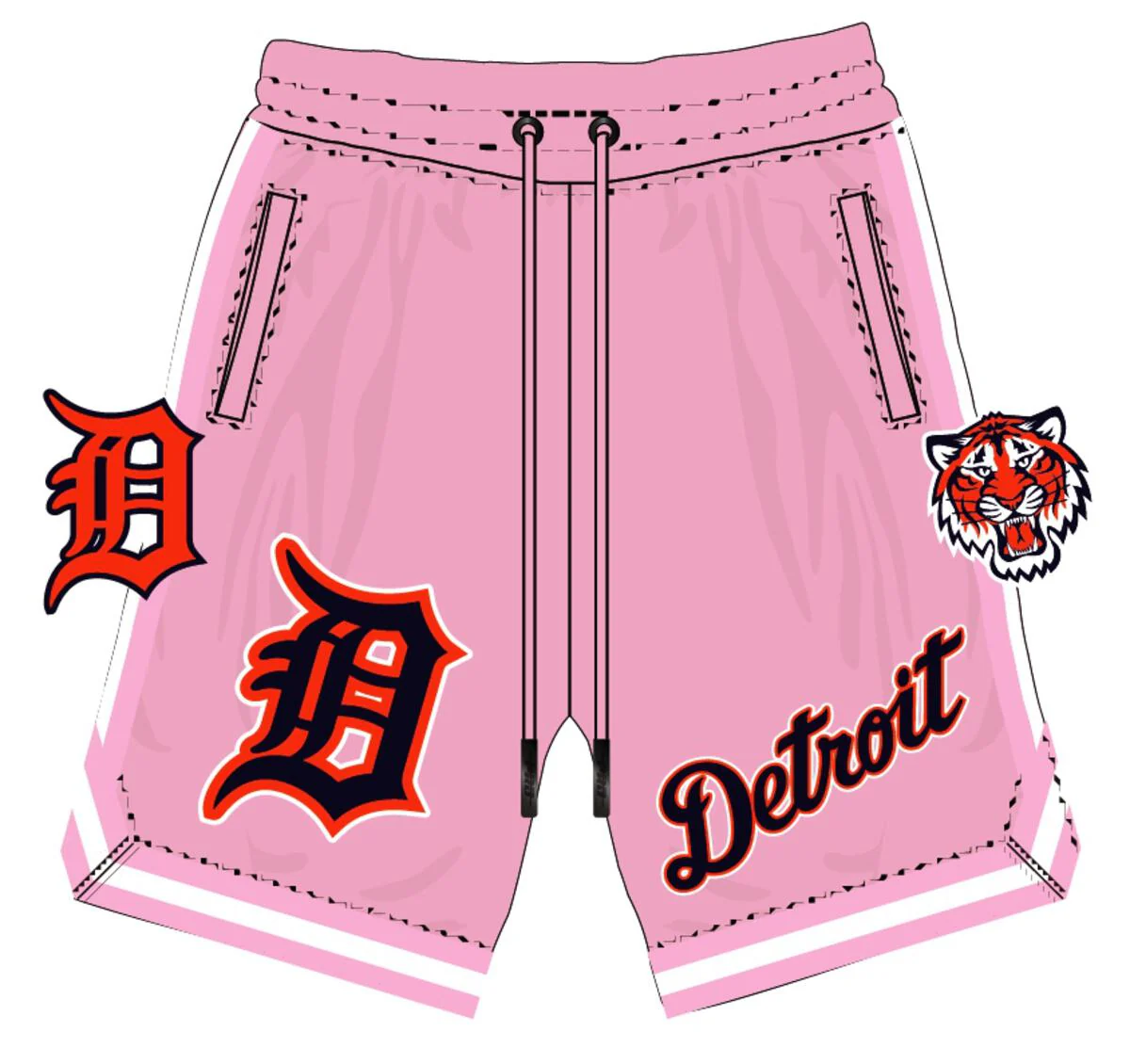 Pro Standard - Detroit Tigers Logo Pro Team Short - Image 8