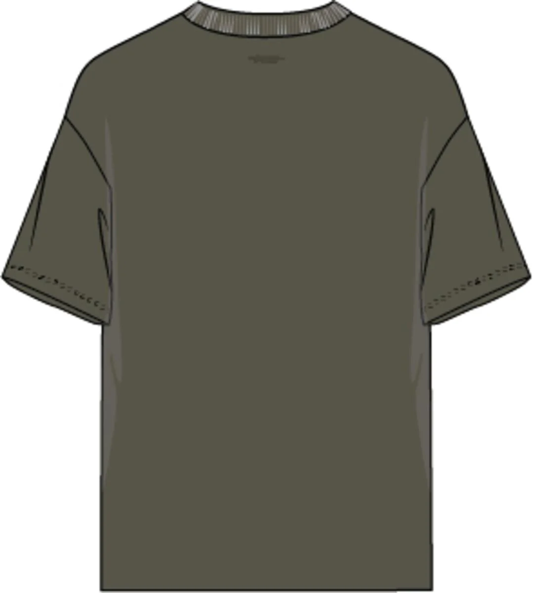 Pro Standard - Detroit Tigers Neutral Cj Drop Shoulder Tee - Image 6