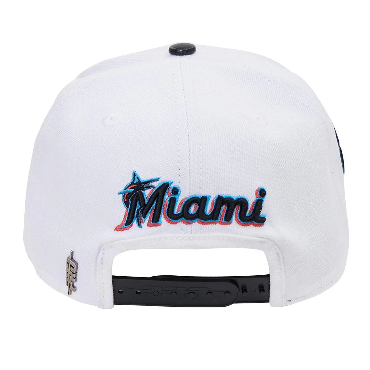 Pro Standard - Miami Marlins Logo Snapback Hat - Image 4